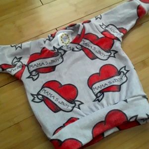 Velvet Mamas boy sweatshirt